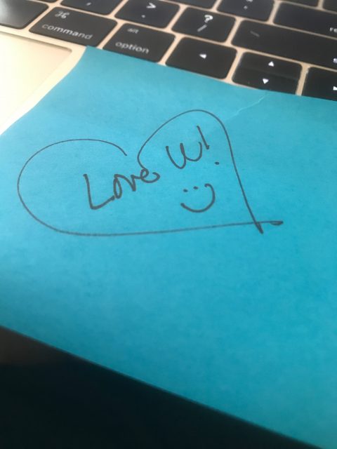 Love you note