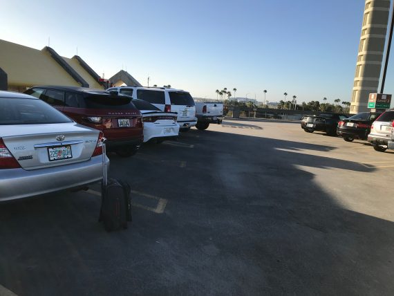 airport parking garage