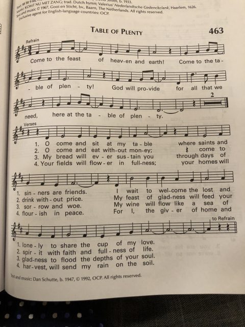 Church hymn