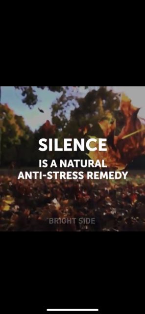 silence