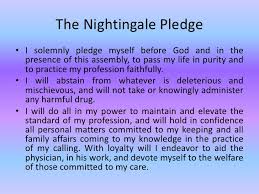 Nightingale Pledge