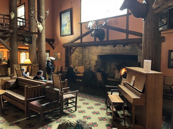 Disney book writing in Glacier park