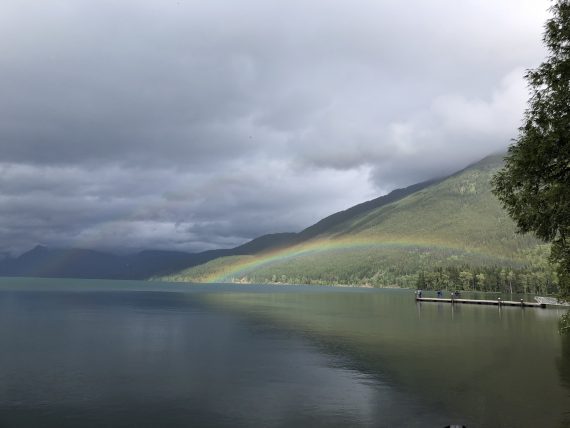 Disney book writing in Glacier park