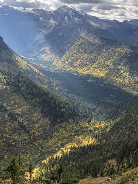 Highline trail in Fall