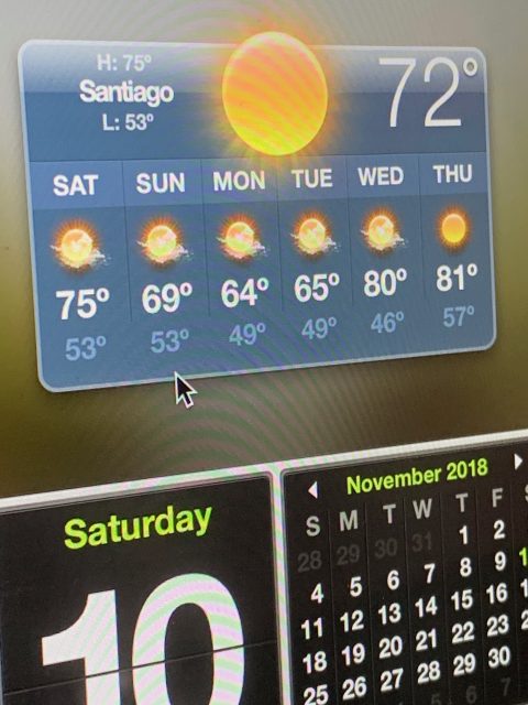 Chile weather