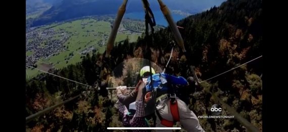 Hang glider failure