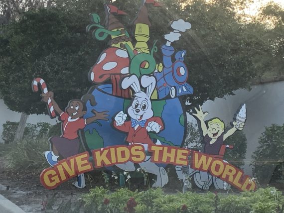 Give Kids The World welcome sign