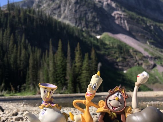 Beauty and The Beast Characters in Glacier
