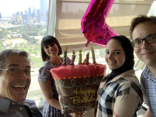 Kuwait Towers birthday