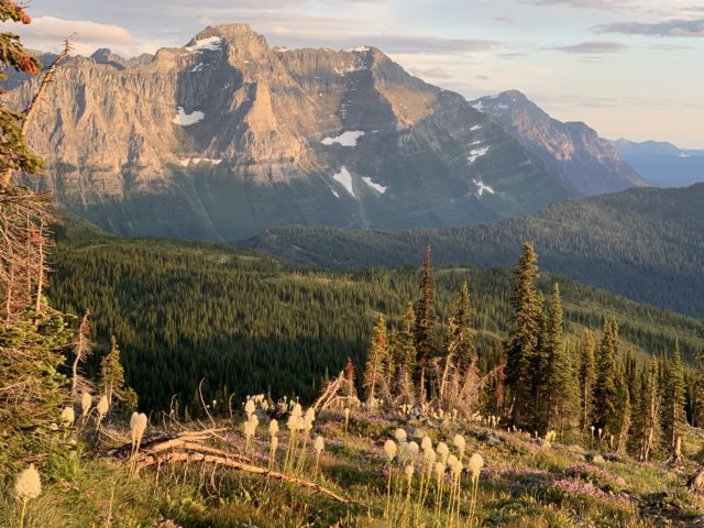 Glacier National Park twilight