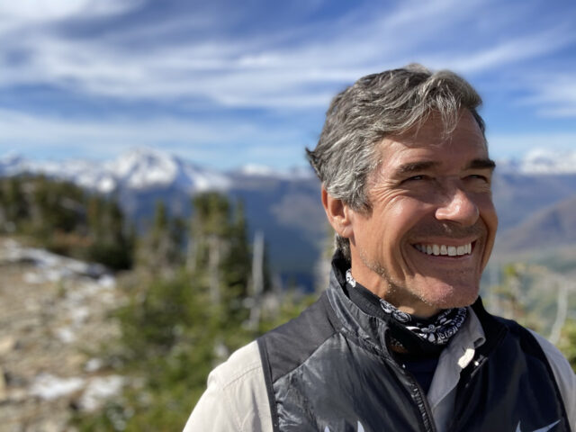 Jeff noel on a mountain