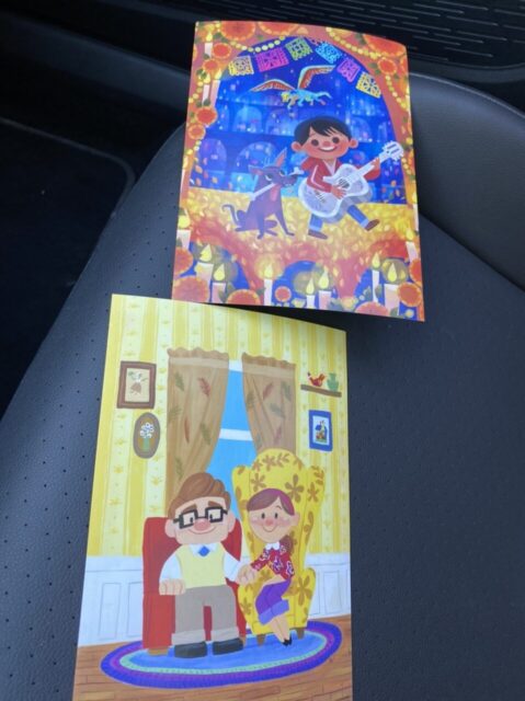 disney postcards
