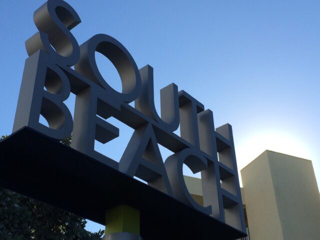 South Beach sign
