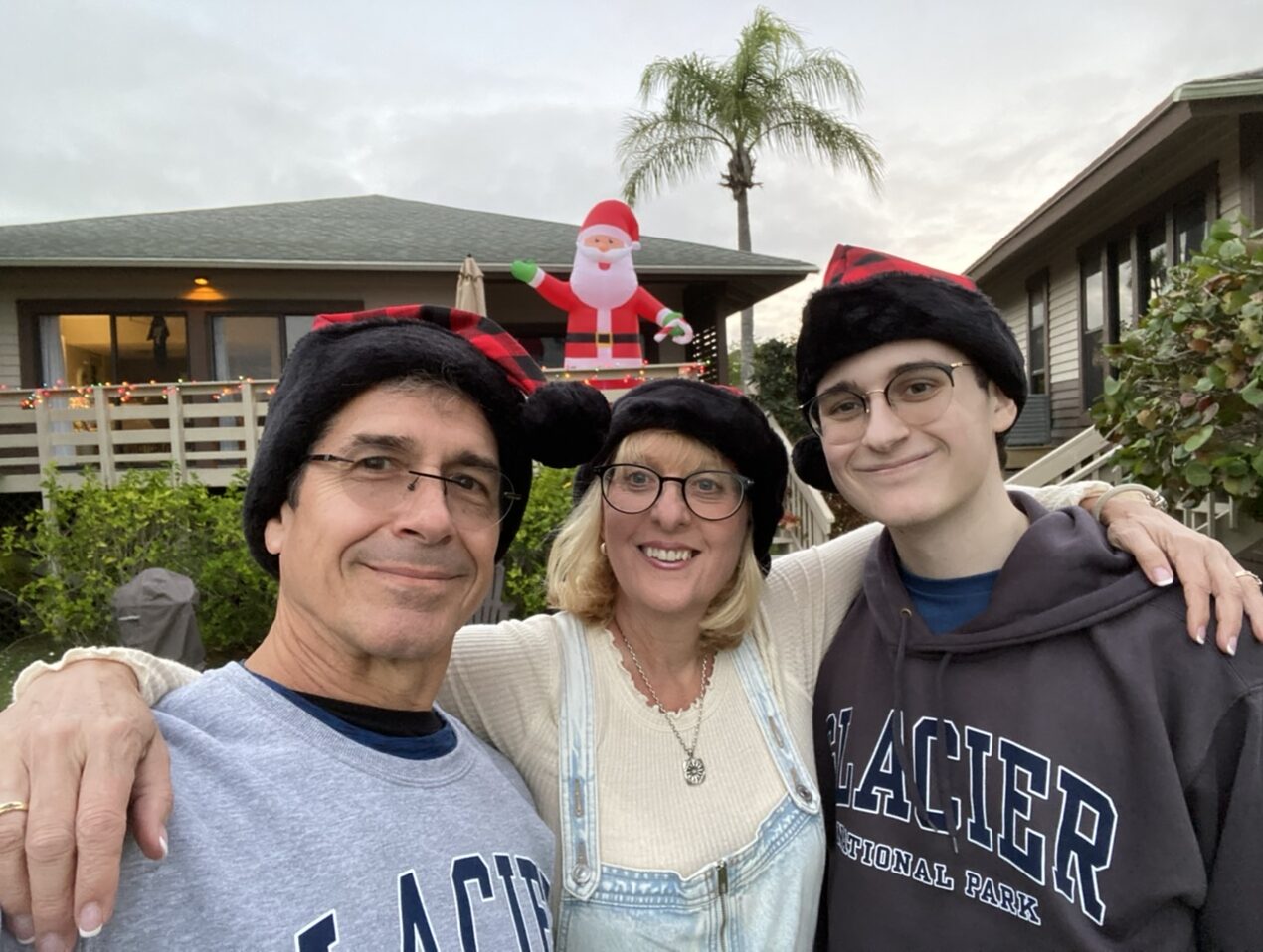 Family of three in Florida