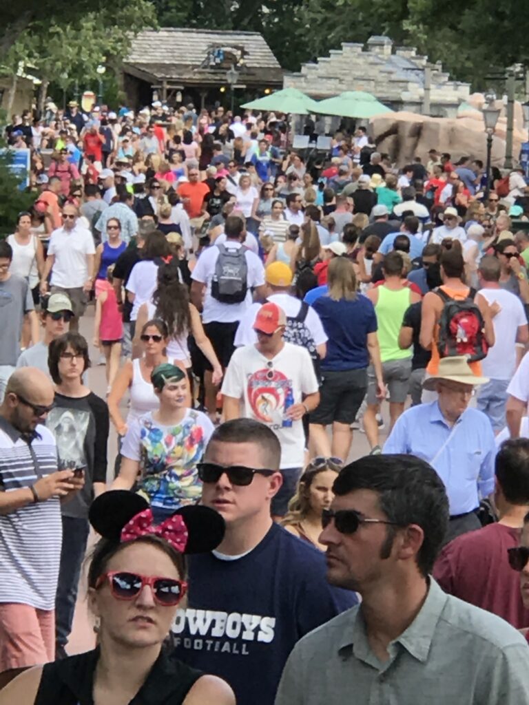 Disney crowds