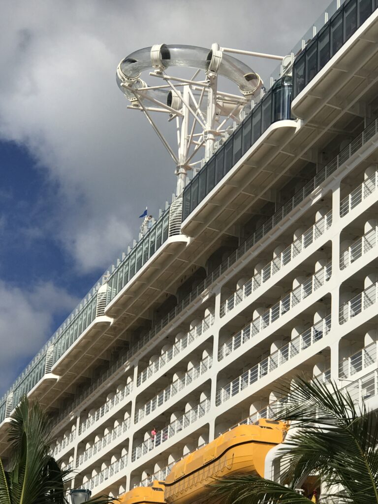 Disney Cruise Ship water slide AquaDuck