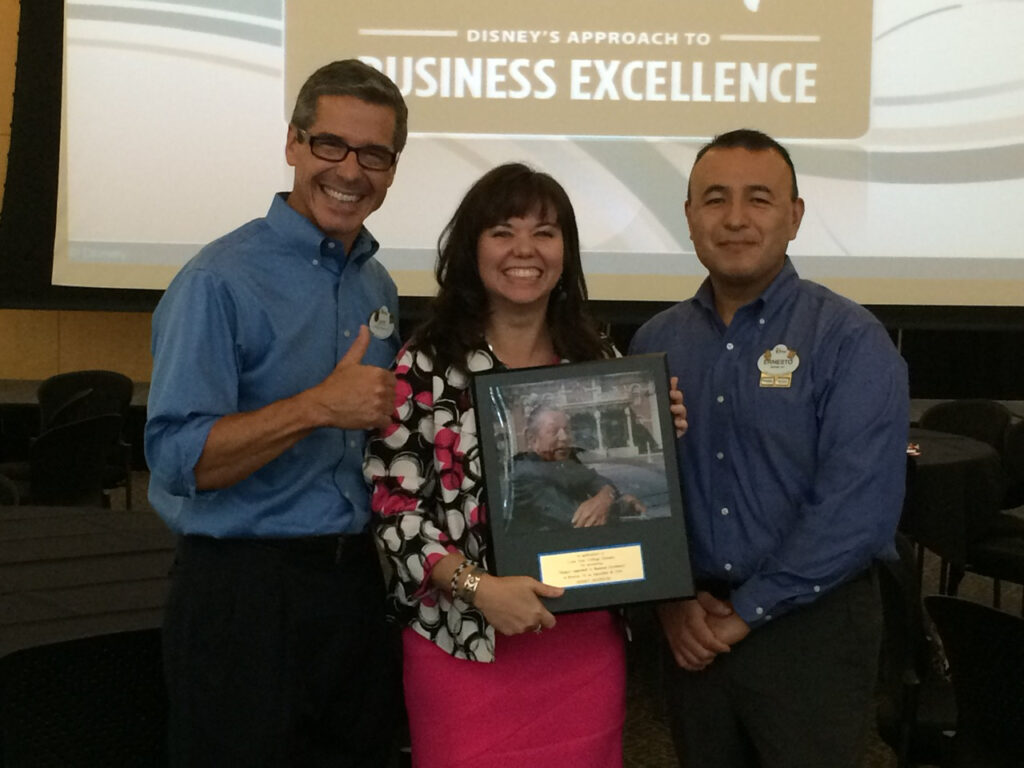 Disney Institute Keys to Excellence program facilitators and Host