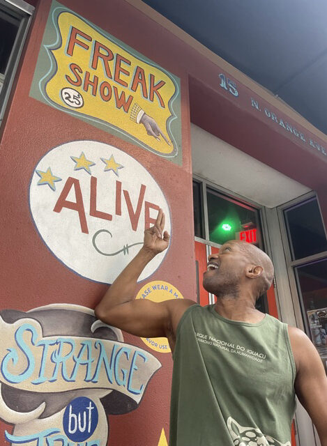 Djuan Rivers at Orlando establishment