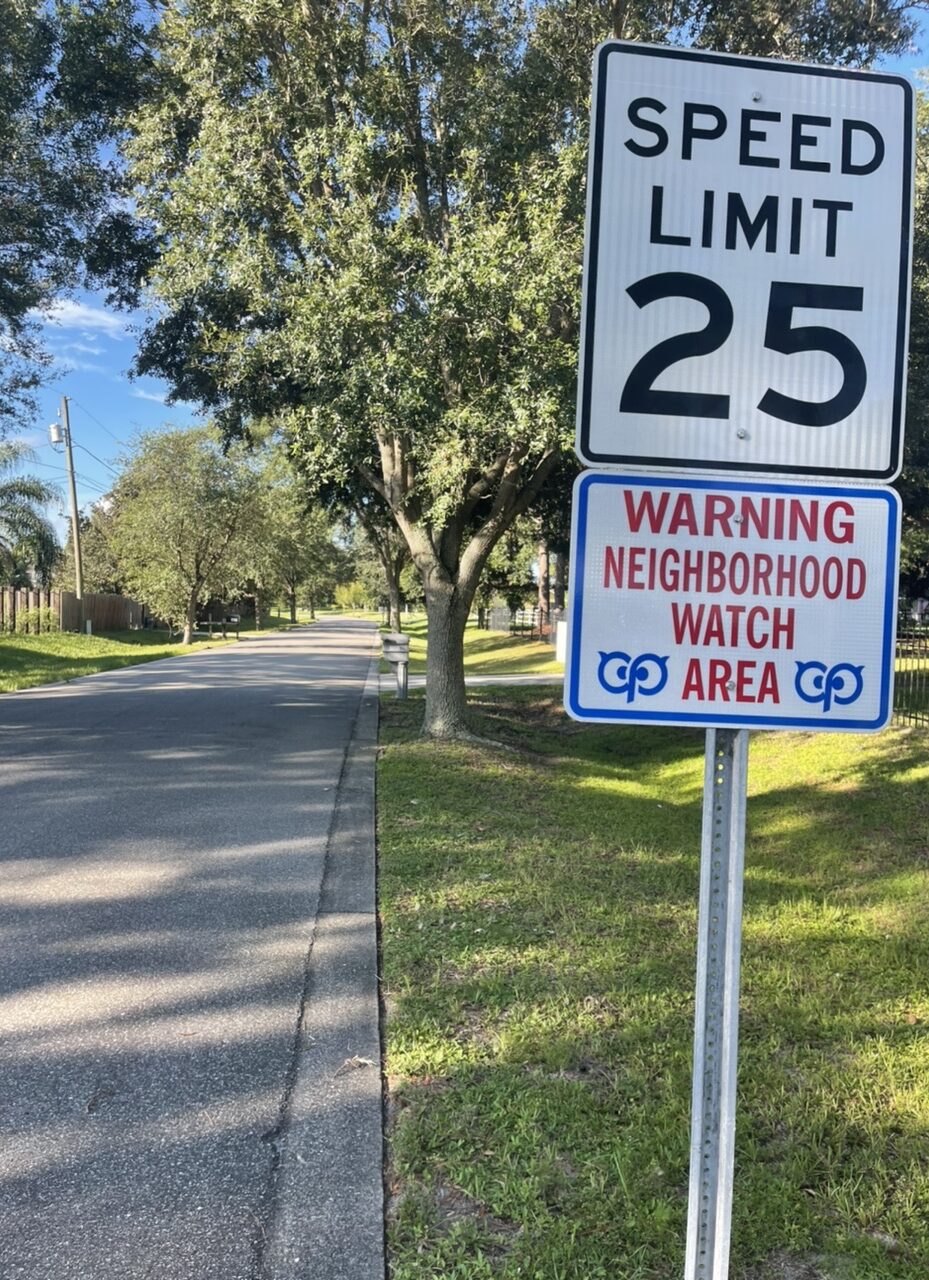 Subdivision entrance signs
