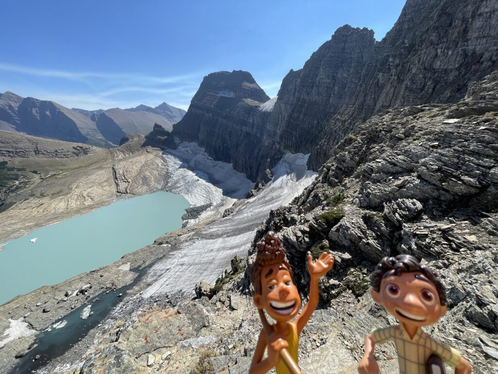 High mountain cliffs