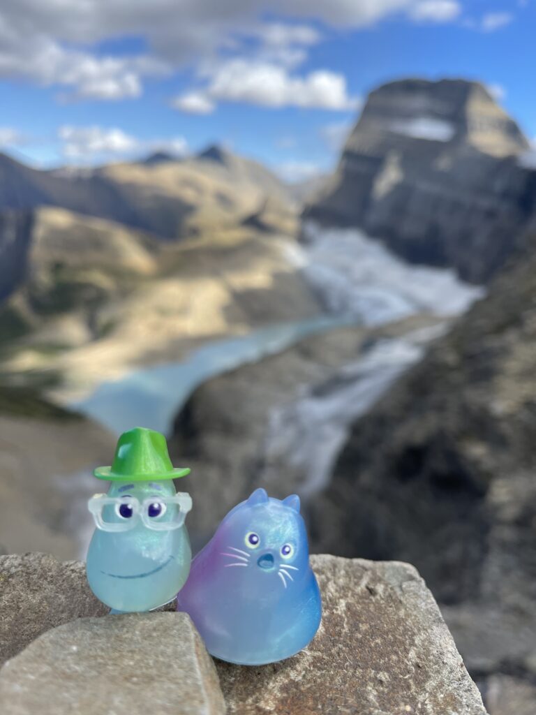 Pixar Soul characters in mountains