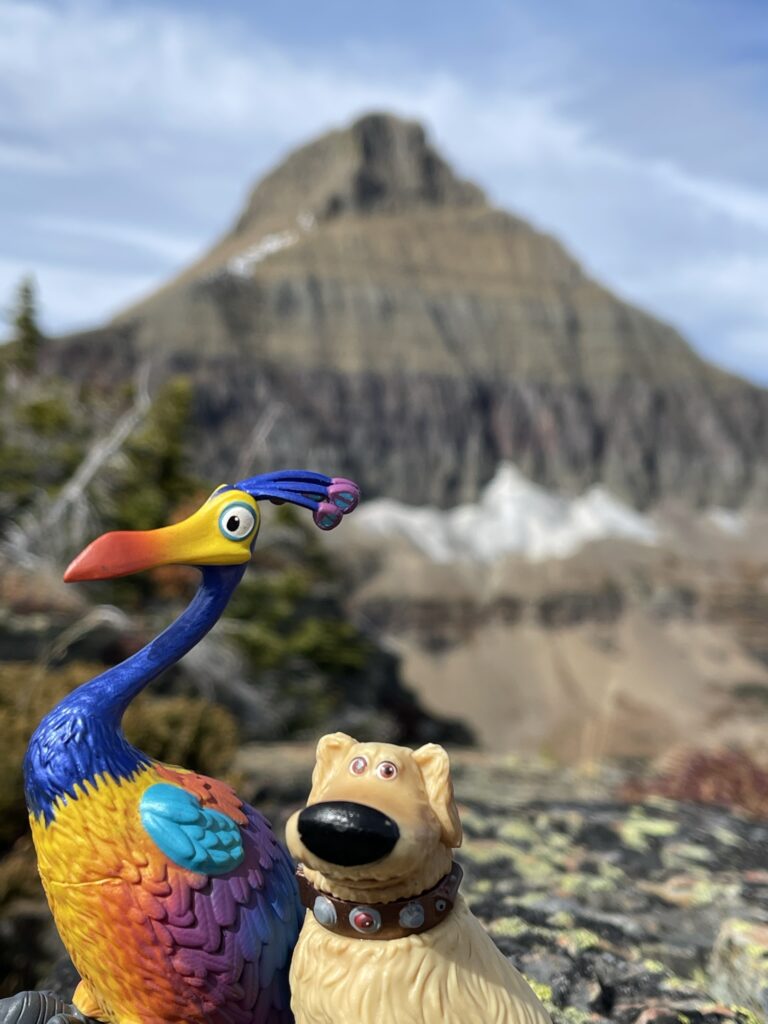 Kevin and Doug toys from Pixar's UP