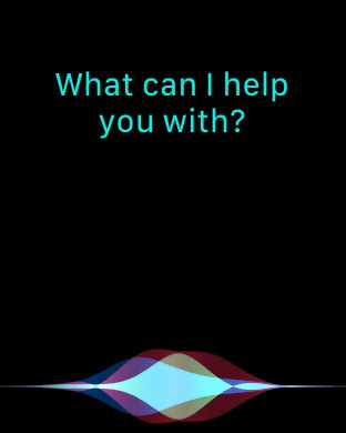 Siri screen shot