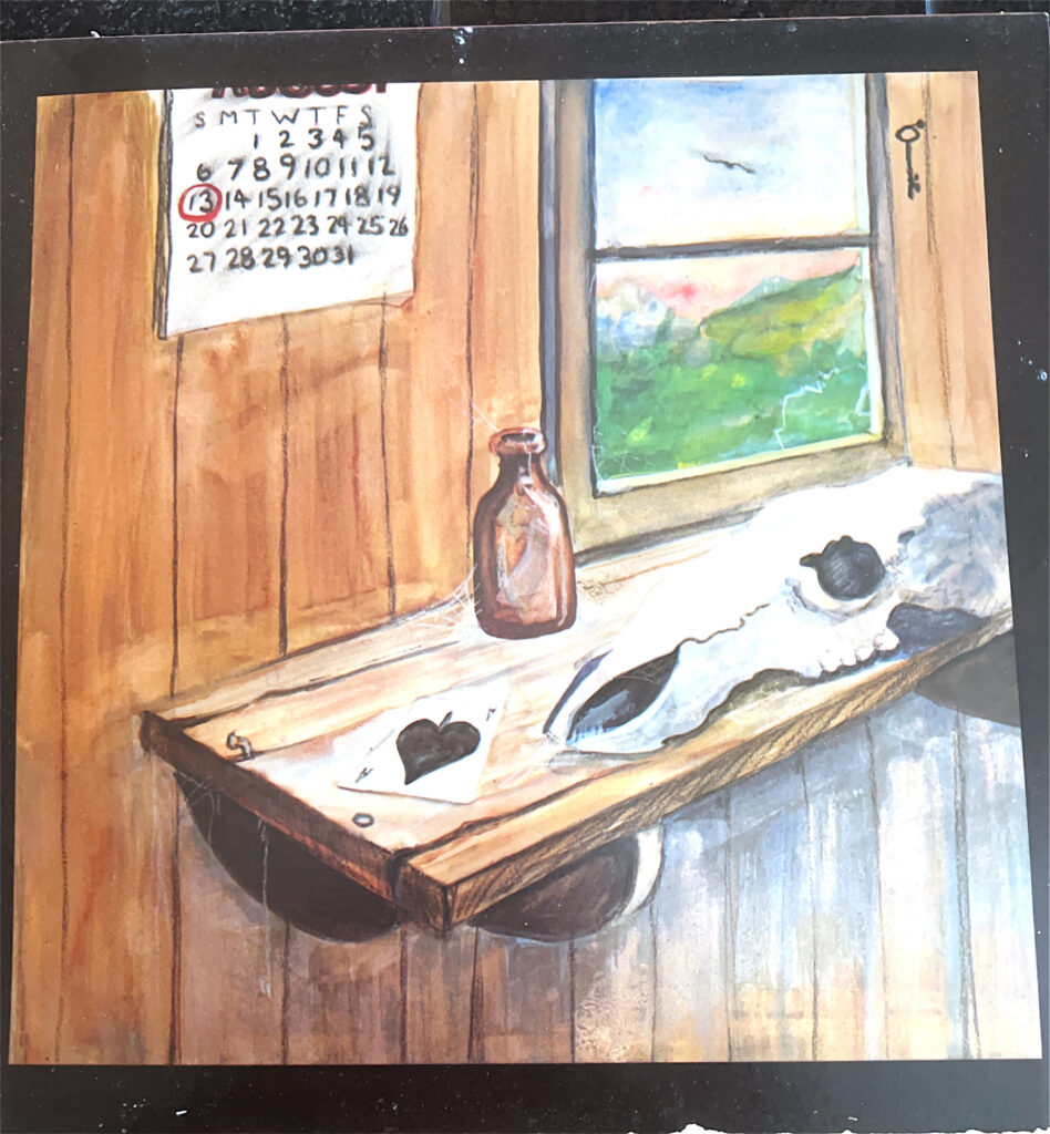 Dan Fogelberg Souvenirs album inside art