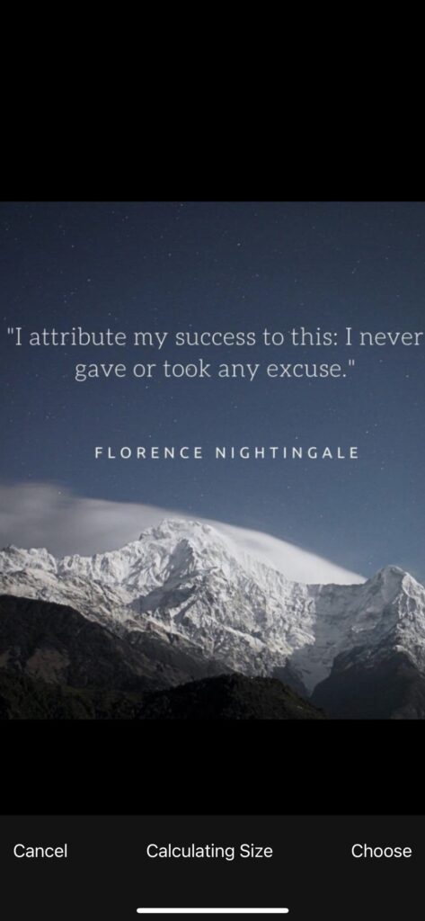 Florence Nightingale quote