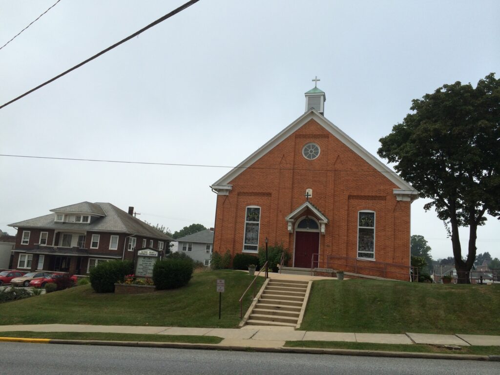 small town Catholic Church