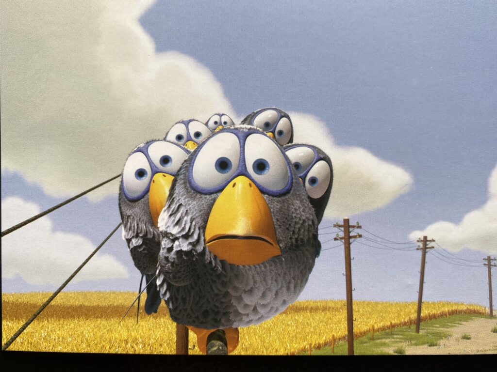 Pixar birds