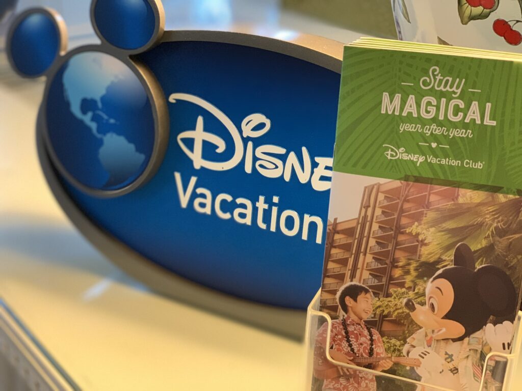 Disney vacation club materials
