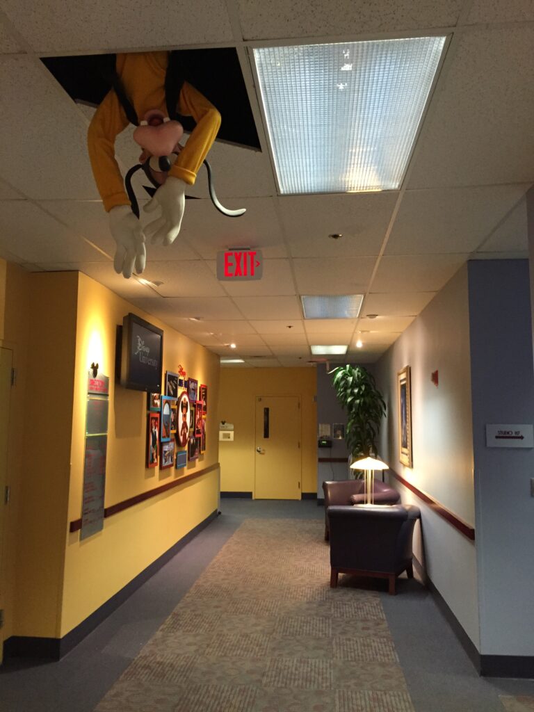 disney university hallway